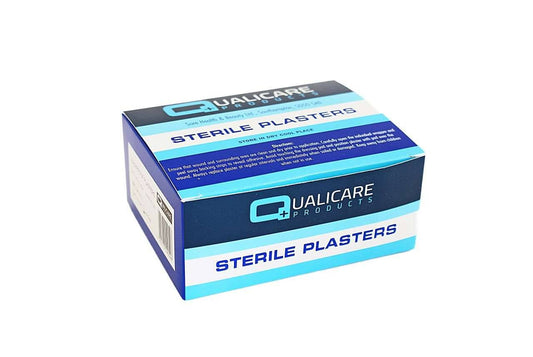 3,8 cm x 3,8 cm stofplastre pakke med 100