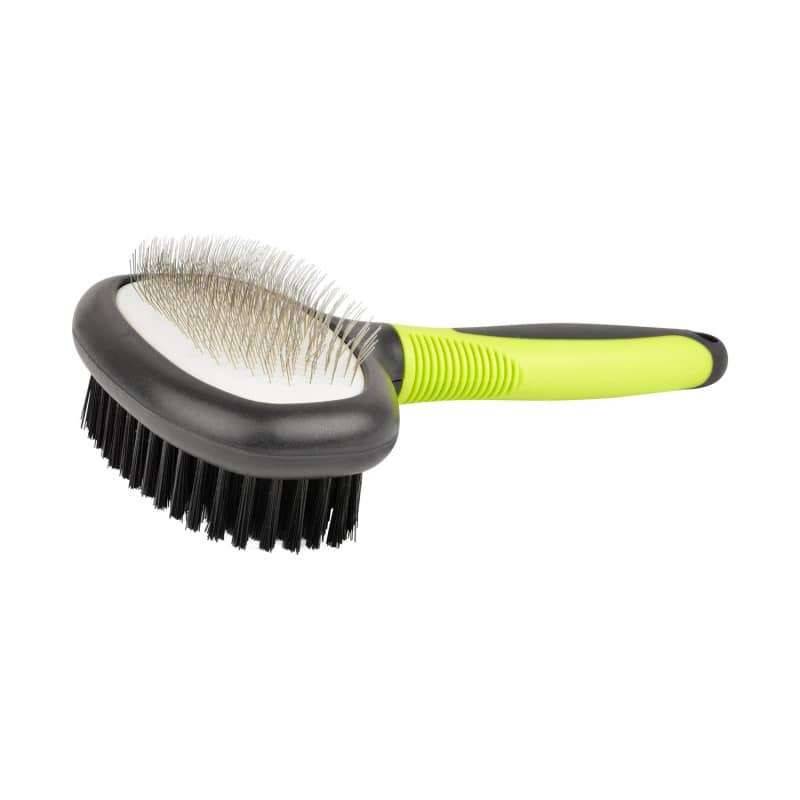 Double-Sided Fur Brush with classic handle - UKMEDI