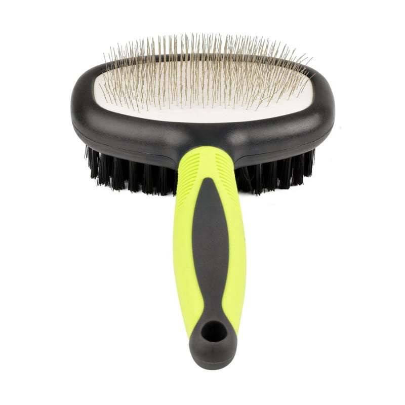 Double-Sided Fur Brush with classic handle - UKMEDI