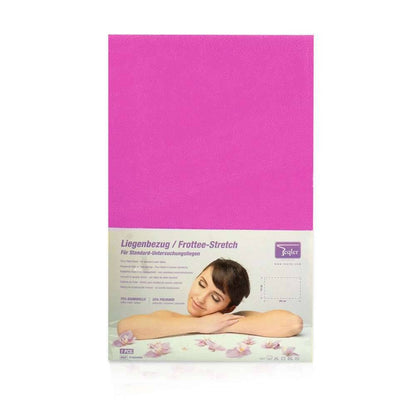 Fitted Sheet for Massage Tables and Examination Tables Pink - UKMEDI