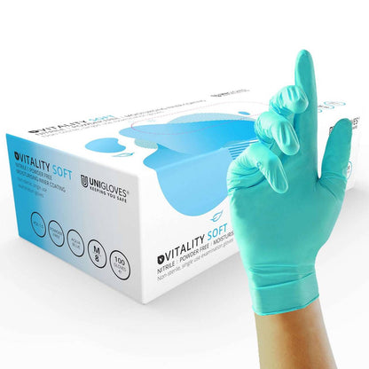 Unigloves Vitality Soft Nitrile Handsker