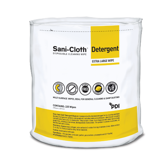 Sani-Cloth Detergent Refill 225 servietter