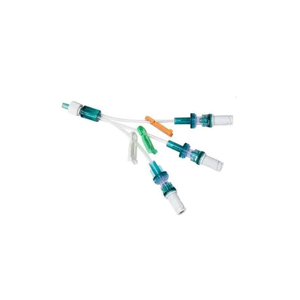 Vygon - Triple lumen Bionector Octopus extension with three ARVs - 842312 UKMEDI.CO.UK UK Medical Supplies