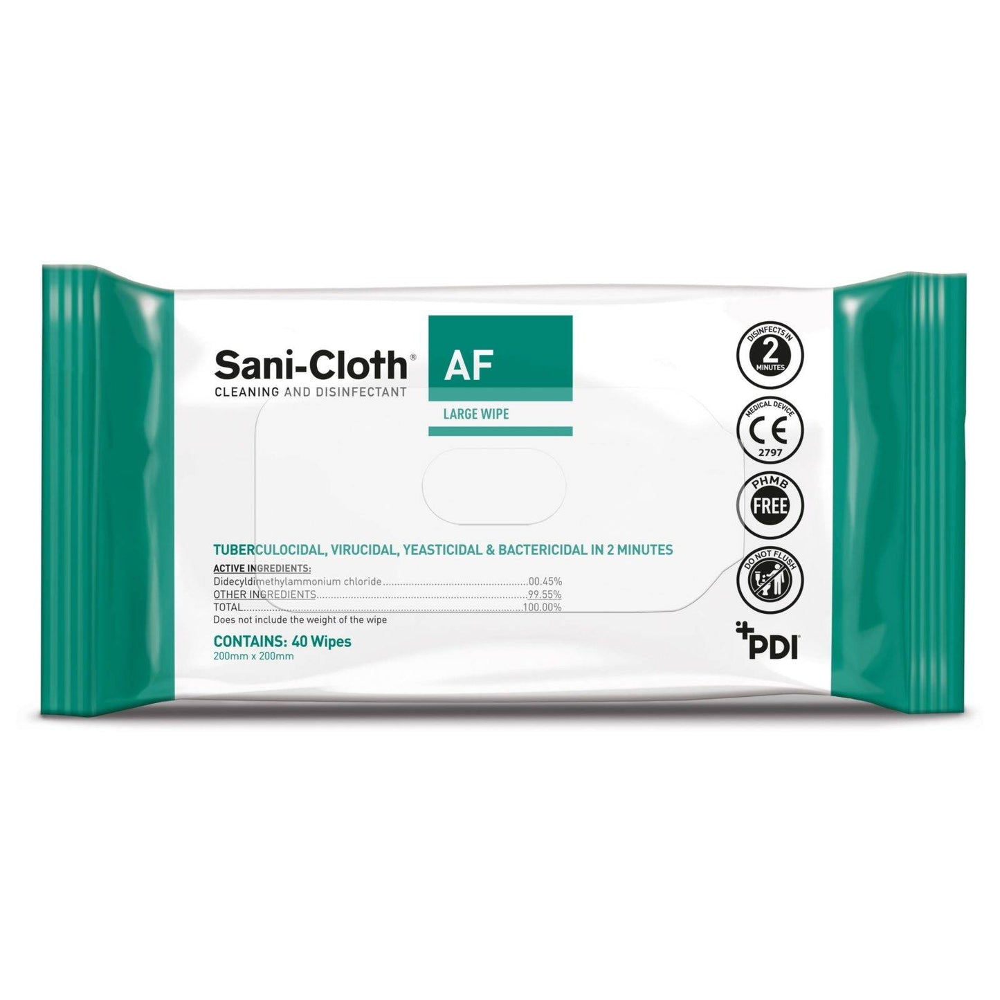 Sani-Cloth AF Wipes Pakke med 40 stk