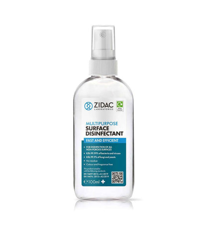 Zidac Multipurpose Overfladedesinfektionsspray - 100ml