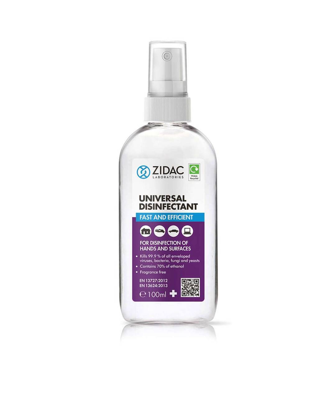 Zidac Universal Desinfektionsmiddel 100ml